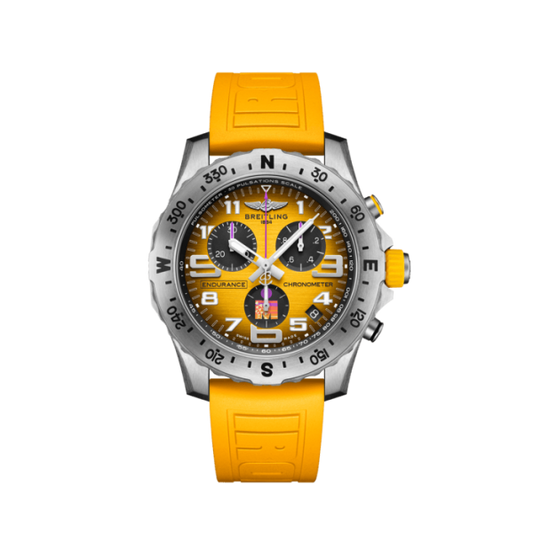 Breitling Endurance Pro Chronografh Super Quartz 44mm IronMan Yellow