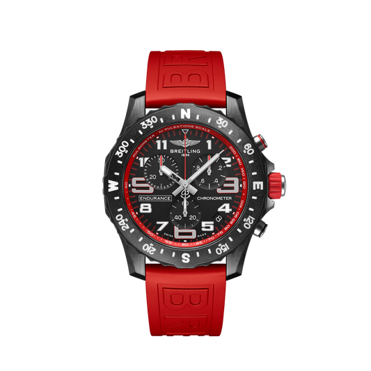 Breitling Endurance Pro Chronografh Super Quartz 44mm Red