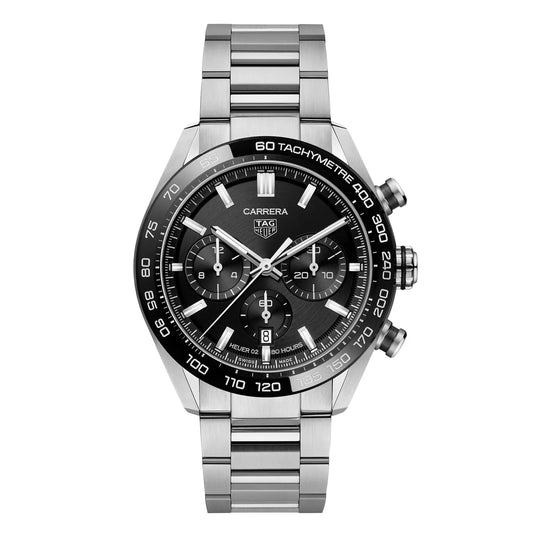 Carrera Watch
Chronograph 44 mm Black Dial