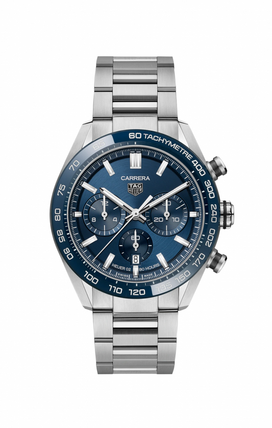 Carrera Watch
Chronograph 44 mm Blue Dial