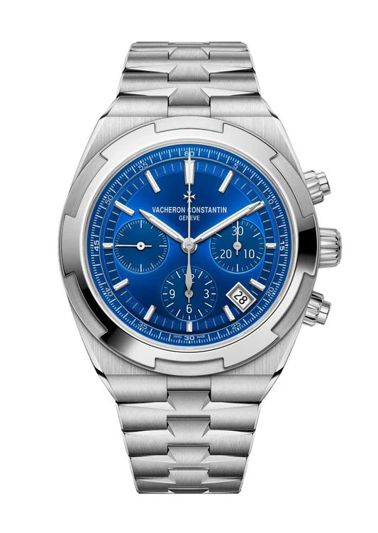 Overseas Blue Dial Chronograph Men’s Watch