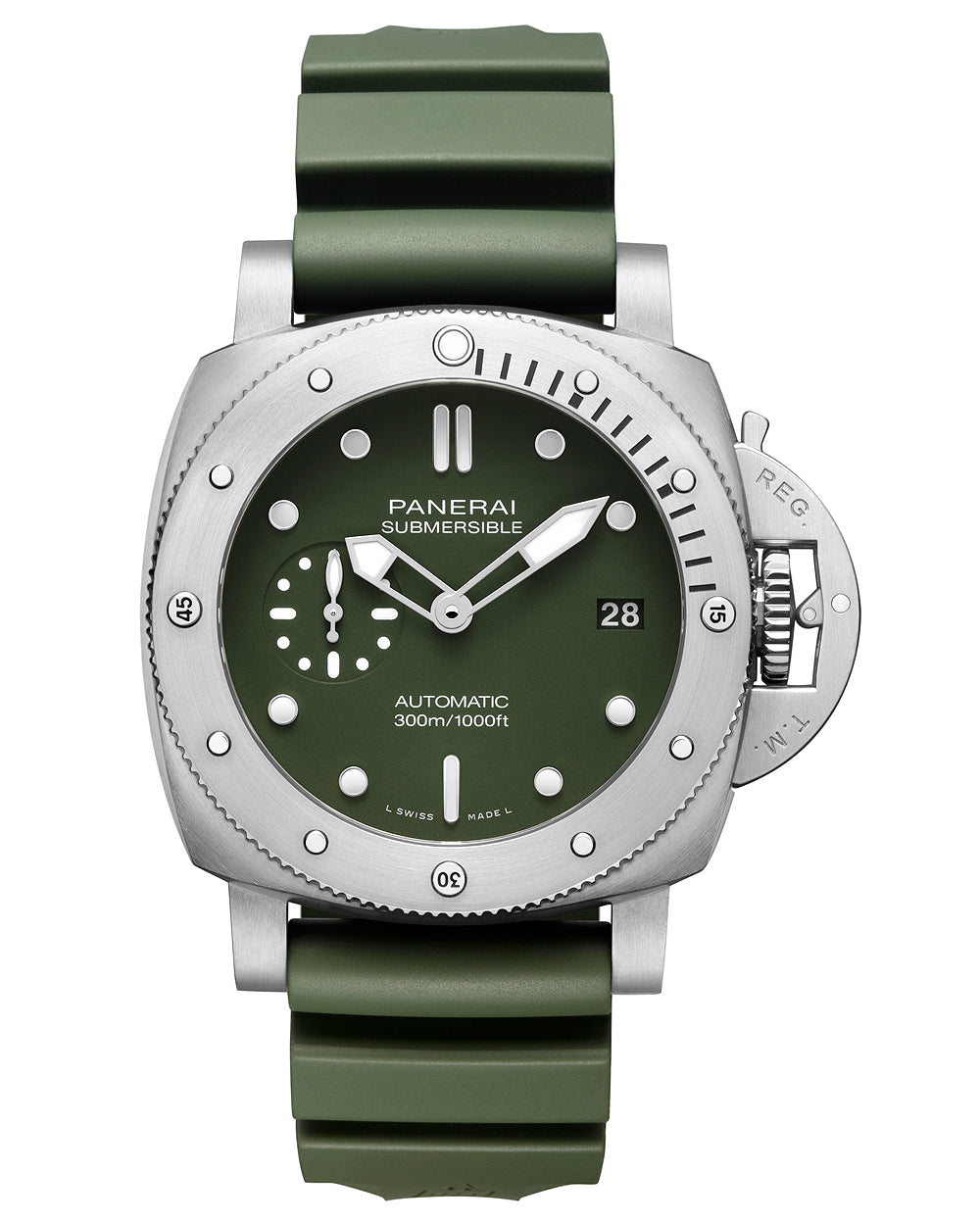 Panerai Submersible Green Dial  47 MM