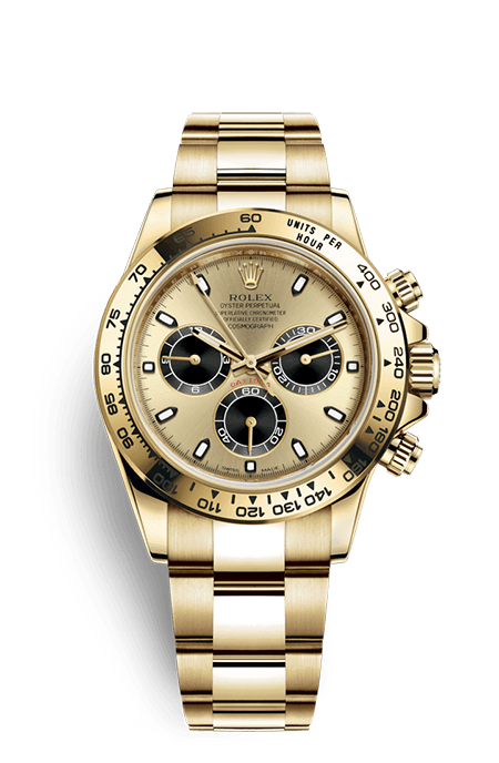 Rolex Daytona Black And Champagne Dial