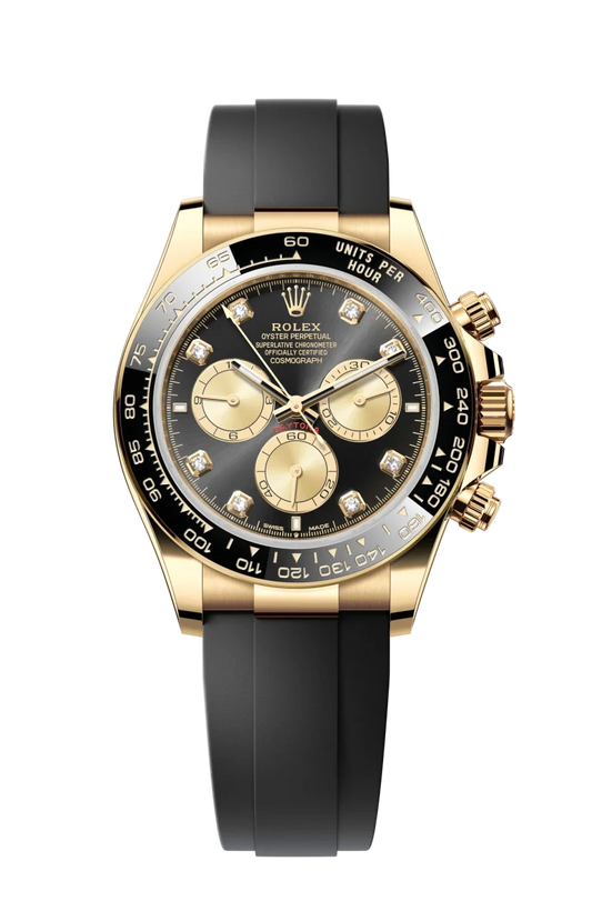 Rolex Daytona Paul Newman OysterFlex Black Dial With Diamonds