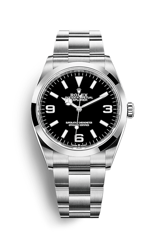 Rolex Explorer Black Dial 36mm