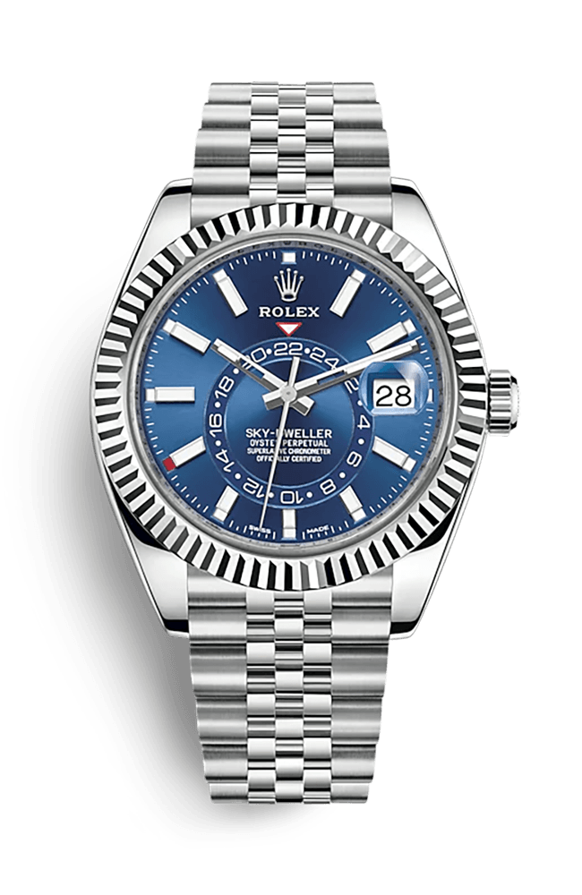 Rolex Sky-Dweller Blue Dial Jubilee  