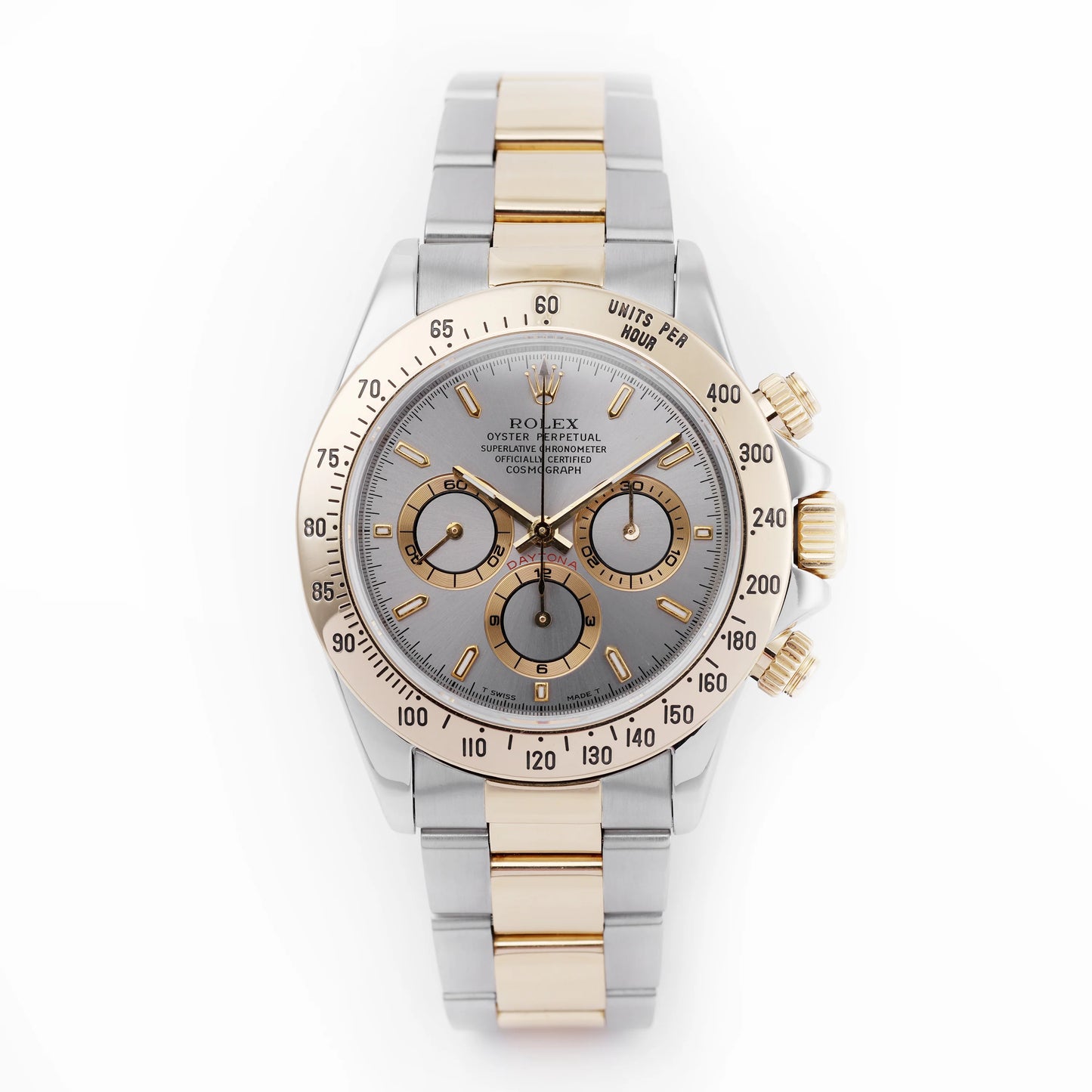 Rolex Daytona Two Tone Silver Dial