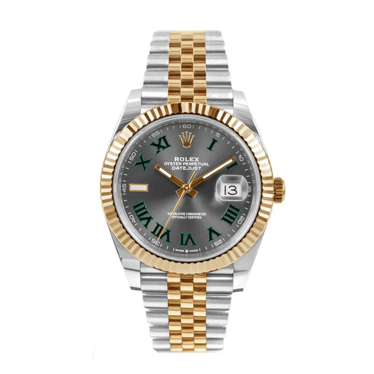 Rolex Datejust Wimbledon Two Tone Yellow Gold Jubilee 36mm