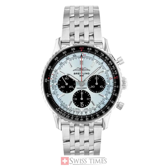 Breitling Navitimer Date Chronograph Light Blue Dial 43mm