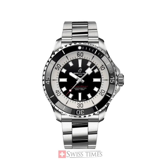 Breitling SuperOcean Automatic Stainless Steel Black Dial 44mm