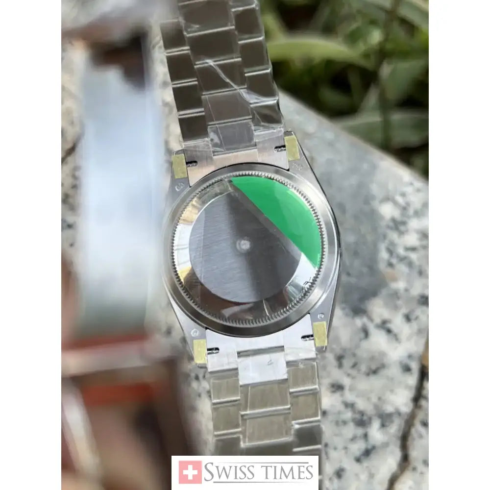 D-Date 36mm White Gold Paved Rainbow