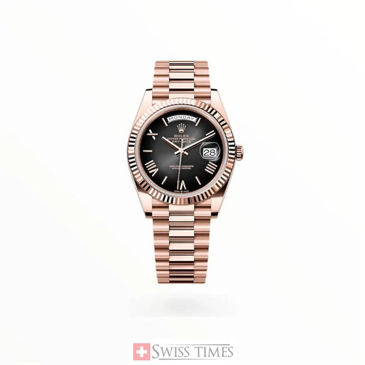 D-Date Everose Gold Dial Everose Gold President 2025