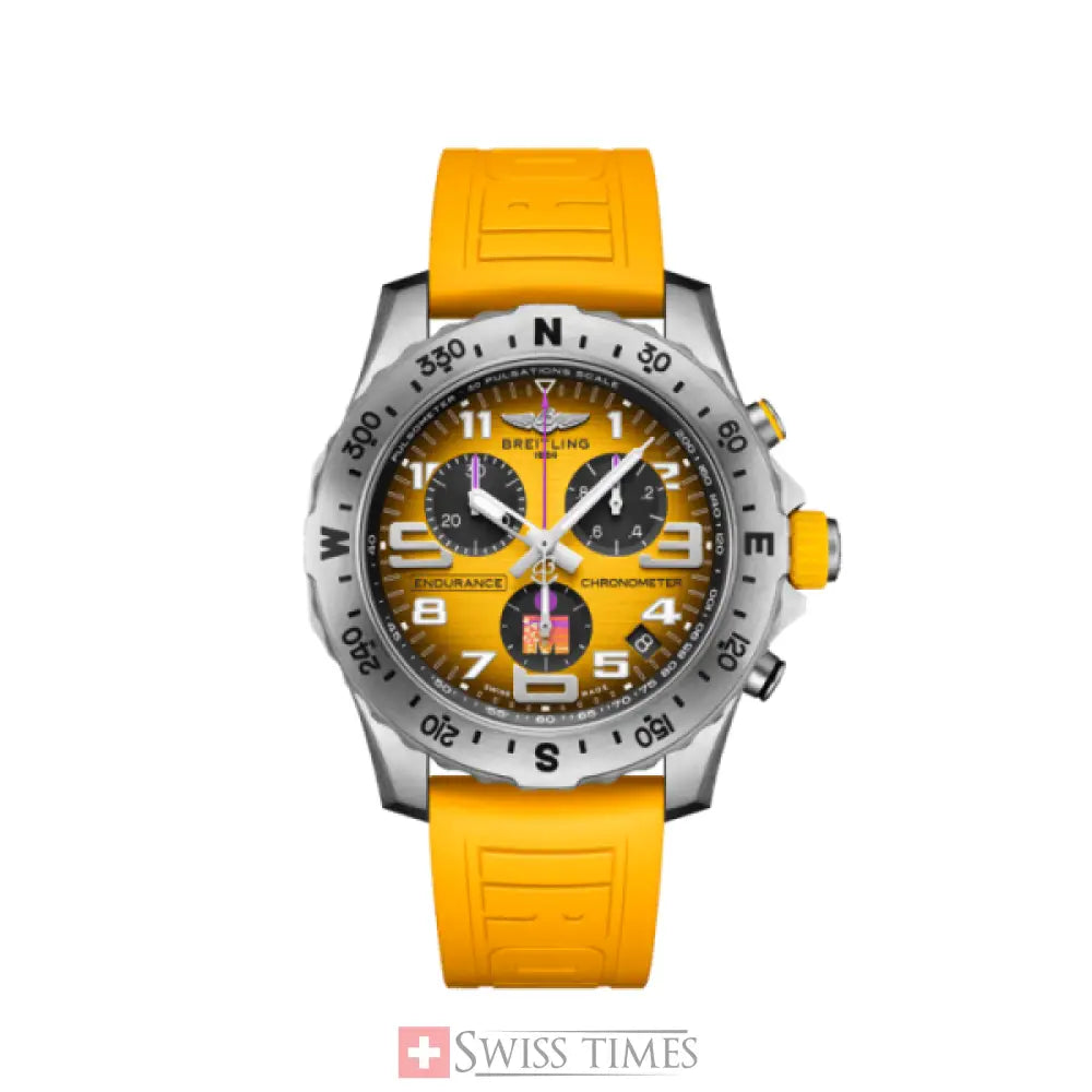Endurance Pro Chronografh Super Quartz 44mm IronMan Yellow