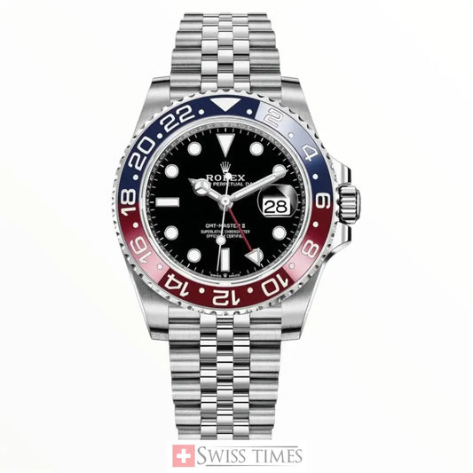 Gmt-Master II Pepsi Black Dial Jubilee
