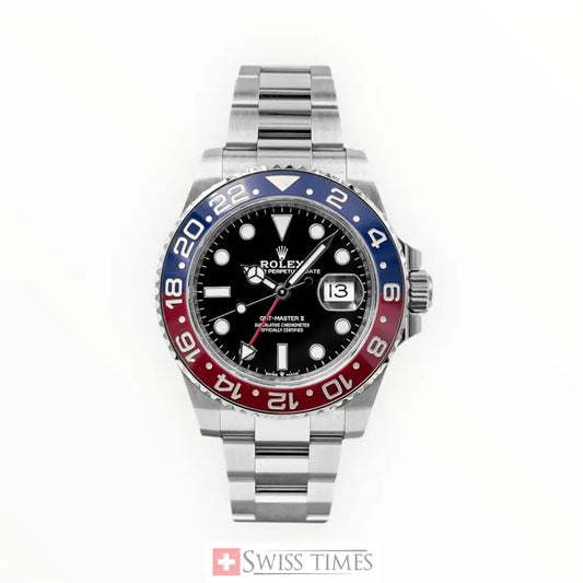 Gmt-Master II Pepsi Black Dial Oyster