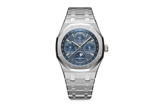 Audemars Piguet Royal Oak Perpetual Calendar Steel Blue Dial