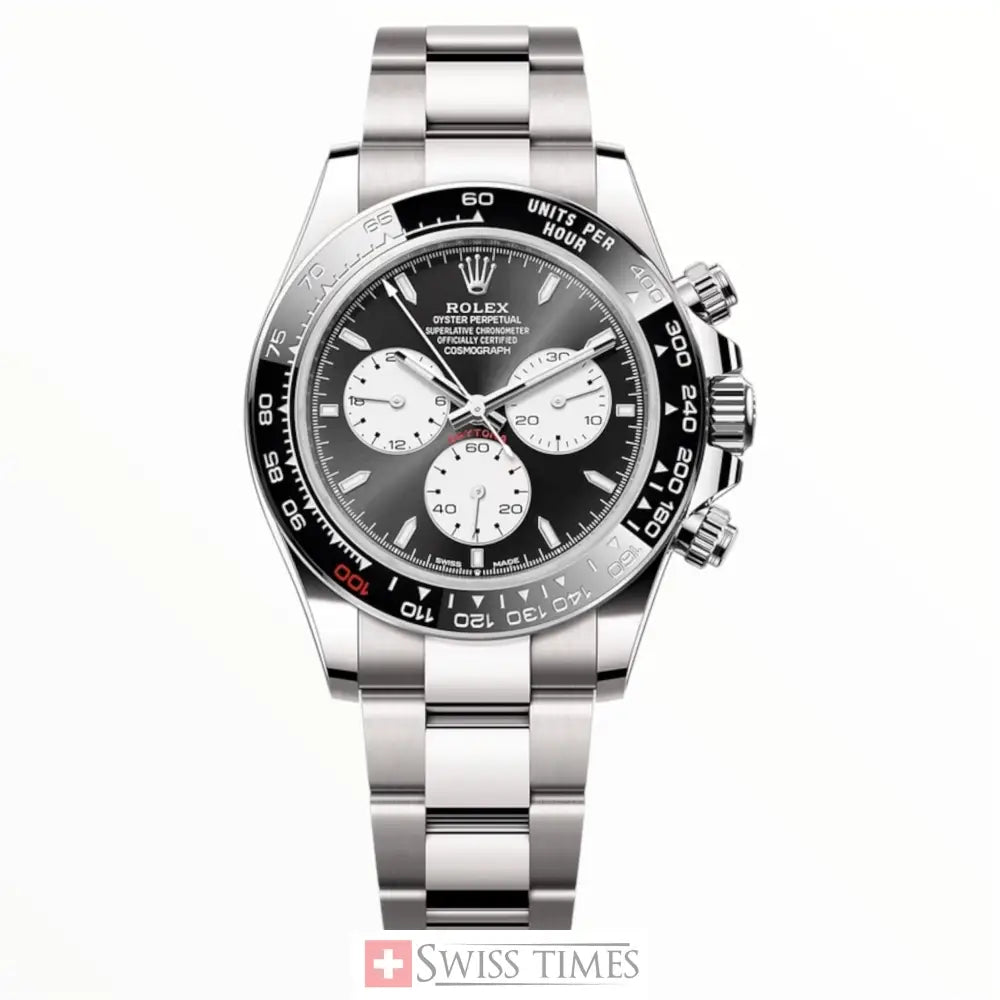 Le Mans Steel Black Dial 40mm