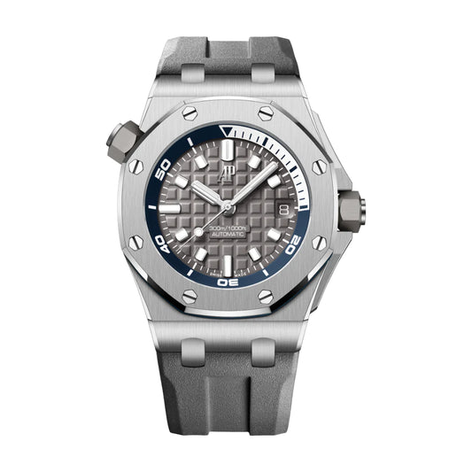 Audemars Piguet Royal Oak Offshore Diver Watch Grey Dial 42mm