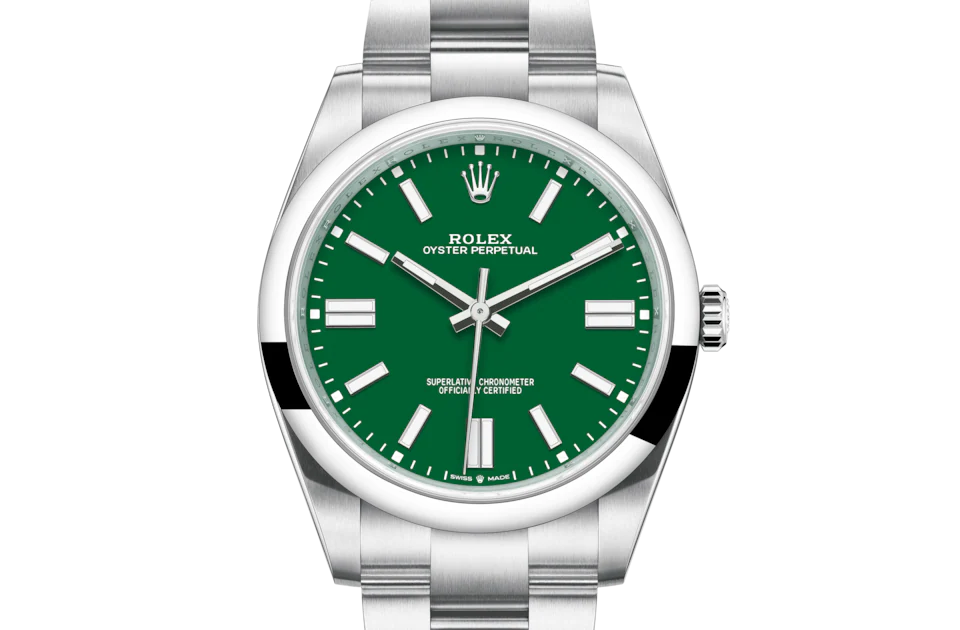 Rolex Oyster Perpetual 36mm Green Dial