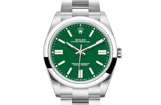 Rolex Oyster Perpetual 36mm Green Dial