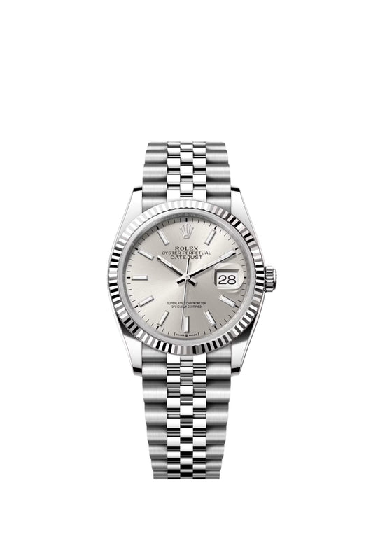 Rolex Datejust Steel Silver Dial Jubilee 36mm