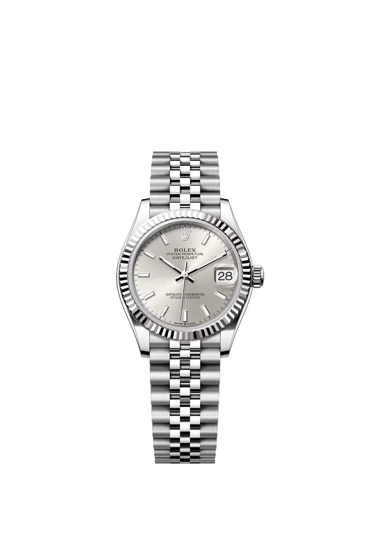 Rolex Datejust Steel Silver Dial Jubilee 31MM