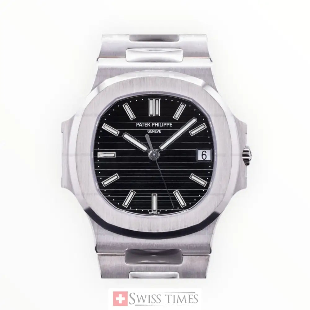 Nautilus Automatic Black Dial Stainless Steel 40.5mm