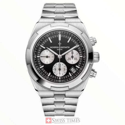 Overseas Black Dial Chronograph Men’s Watch