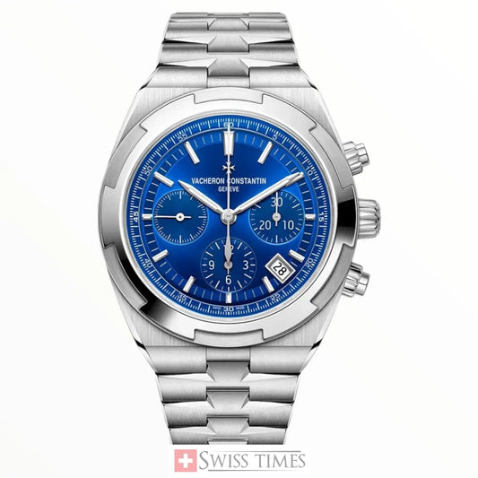 Overseas Blue Dial Chronograph Men’s Watch