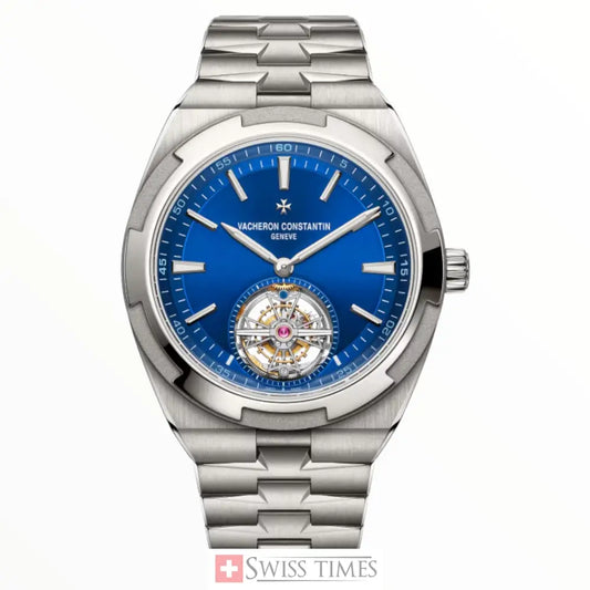 Overseas Blue Dial Tourbillon Automatic Men’s Watch