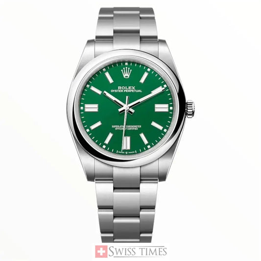 Oyster Perpetual 41mm Green Dial