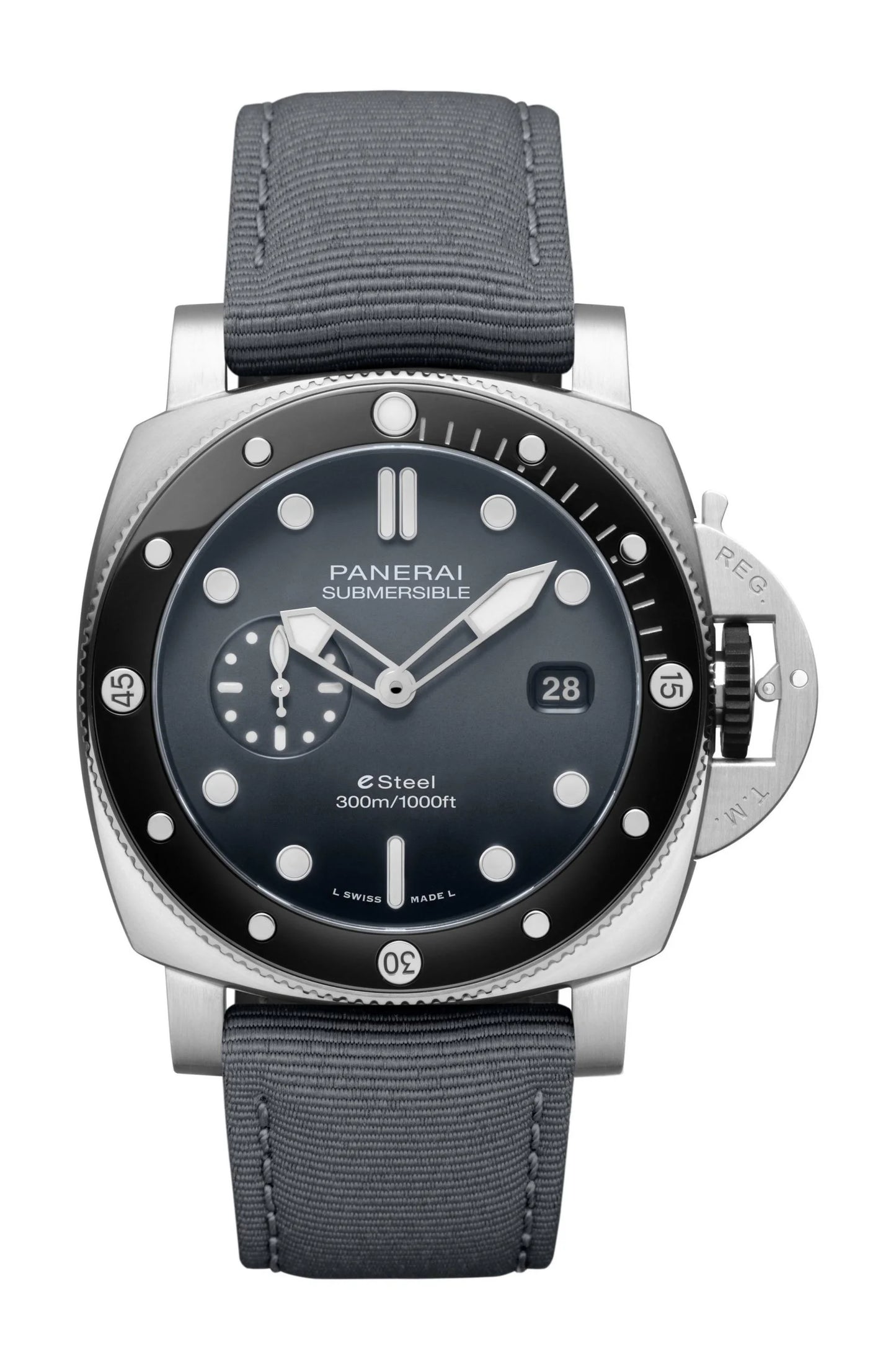 Panerai Luminor Submersible ESteel 47mm Grey Dial