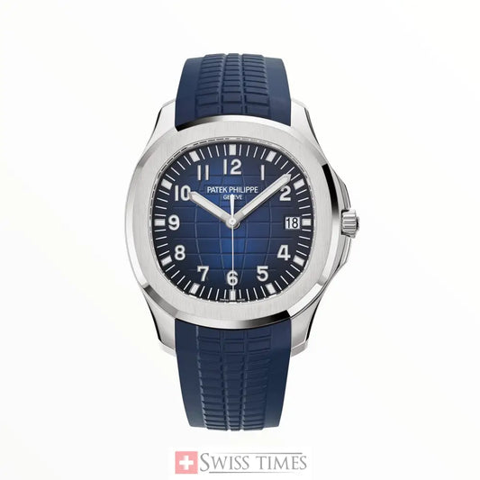 Patek Philippe Aquanaut Blue Mens Watch 42.2mm