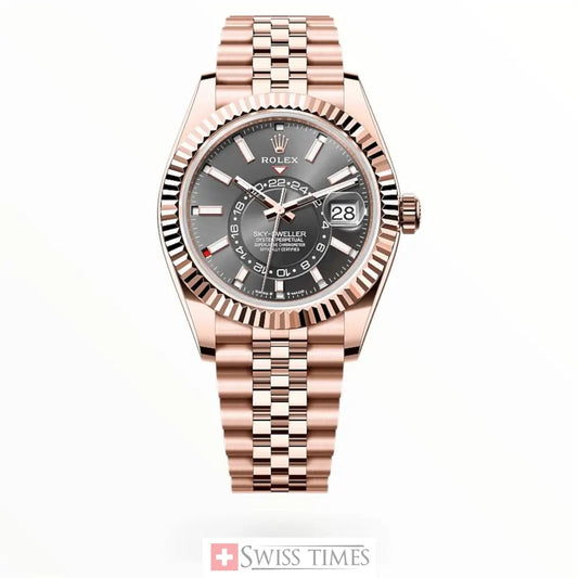 Pink Gold Rhodium Dial Jubilee