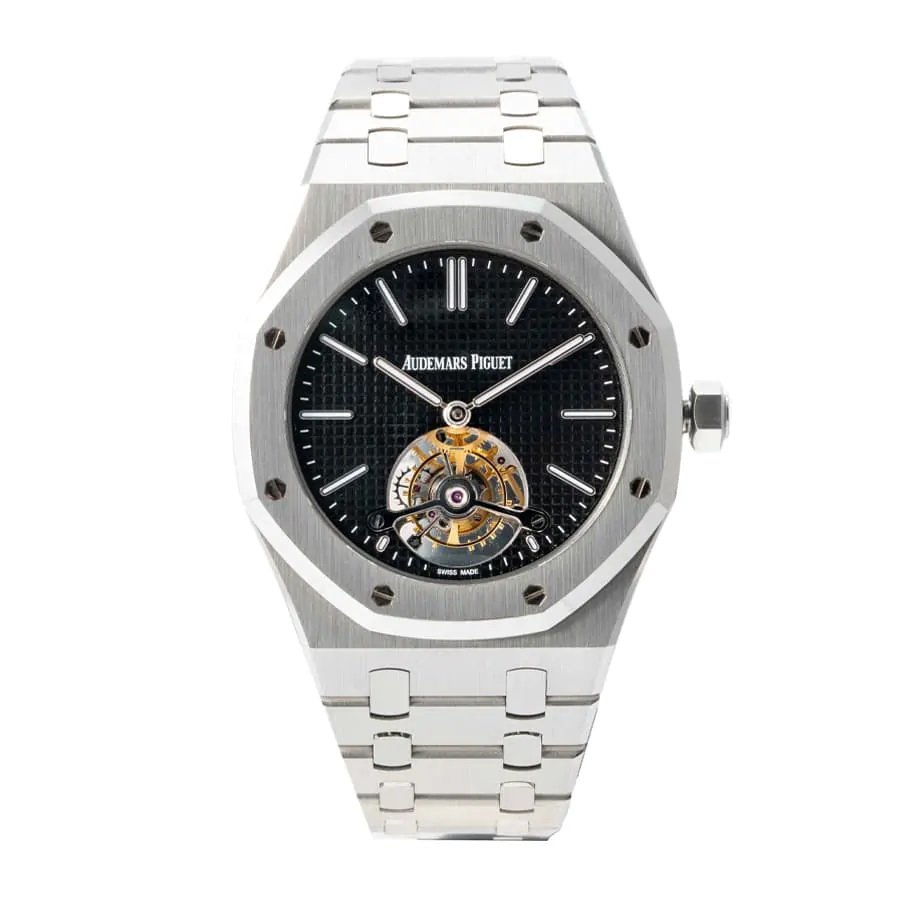 Audemars Piguet Royal Oak 41 Black Dial Tourbillon