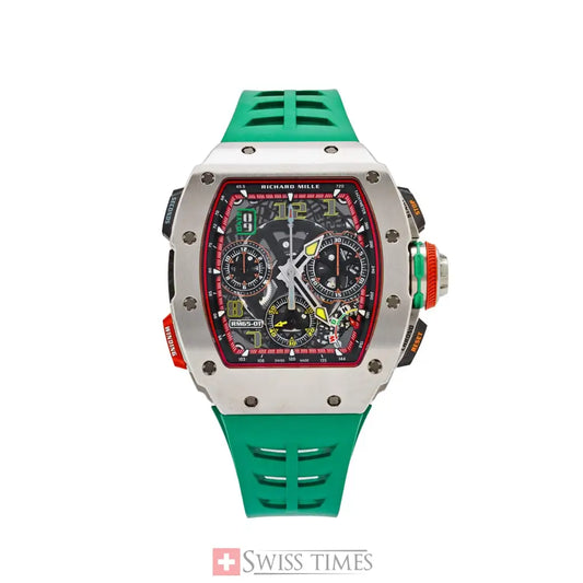 Richard Mille RM 65-01 Split-Seconds Green Strap