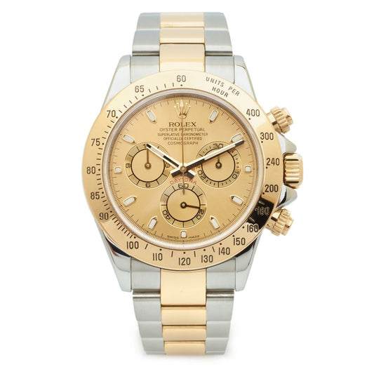 Rolex Daytona Two Tone Champagne Dial