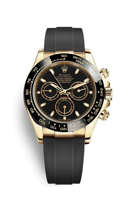 Rolex Daytona Black Dial Oysterflex