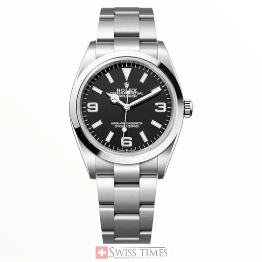 Rolex Explorer Black Dial 36mm