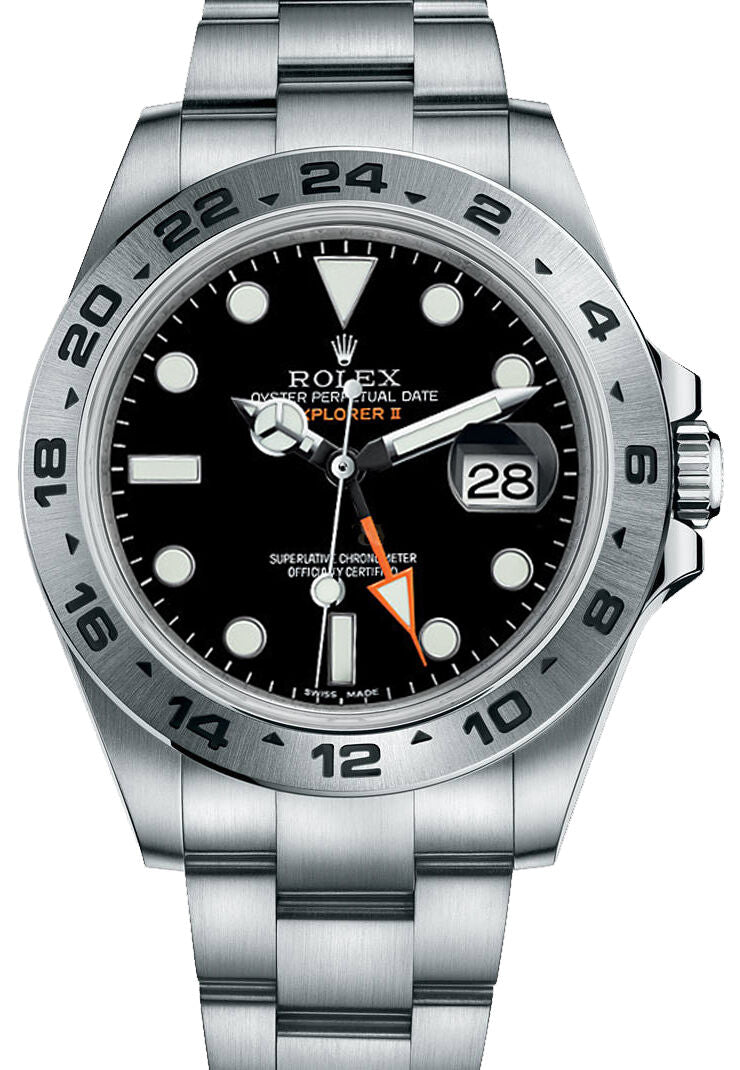 Rolex Explorer II Black Dial 42mm