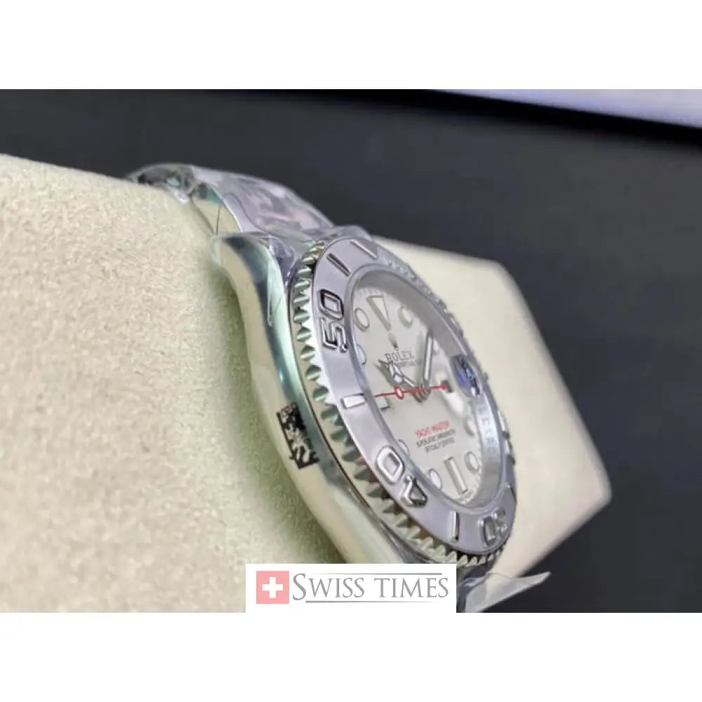 Rolex Yacht-Master 40 Platinum Dial
