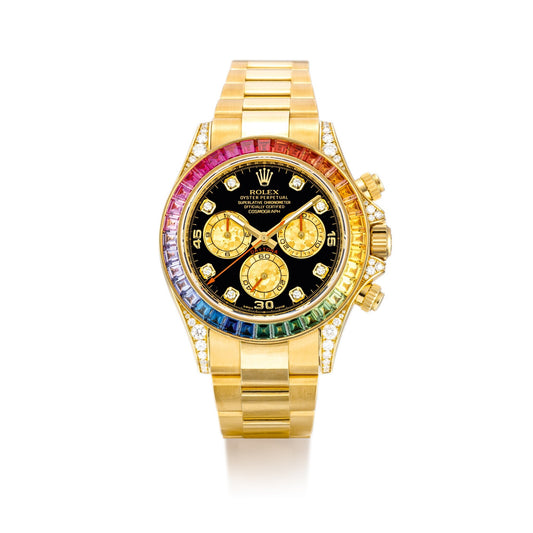 Rolex Daytona Yellow Gold Rainbow 40mm