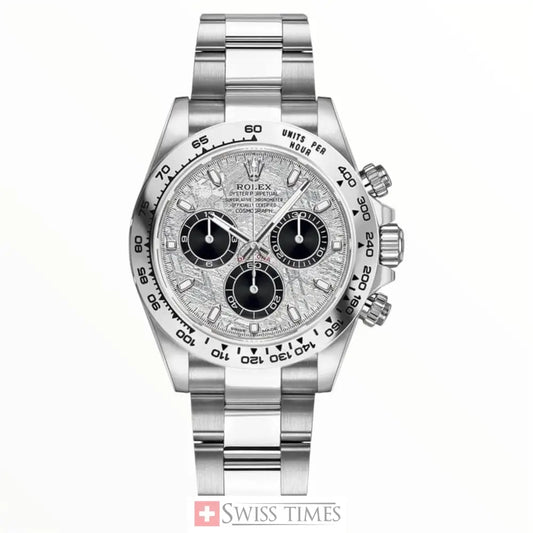 Steel Ghost Meteorite Dial 40mm