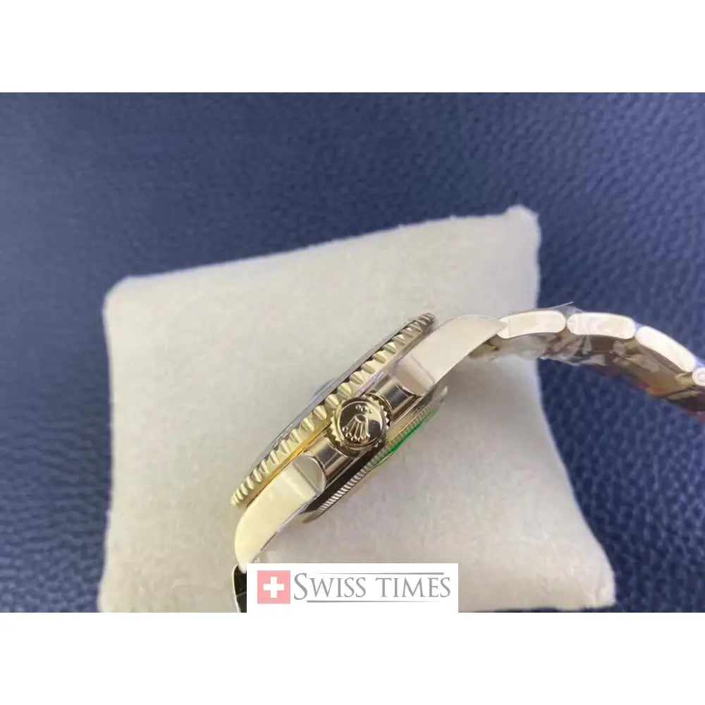 Sub Date Yellow Gold Black Dial Ceramic Bezel