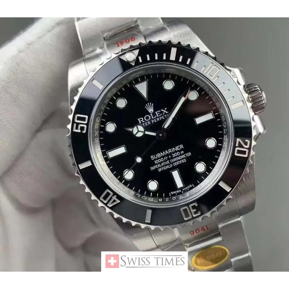 Sub noDate SS Black Ceramic Bezel