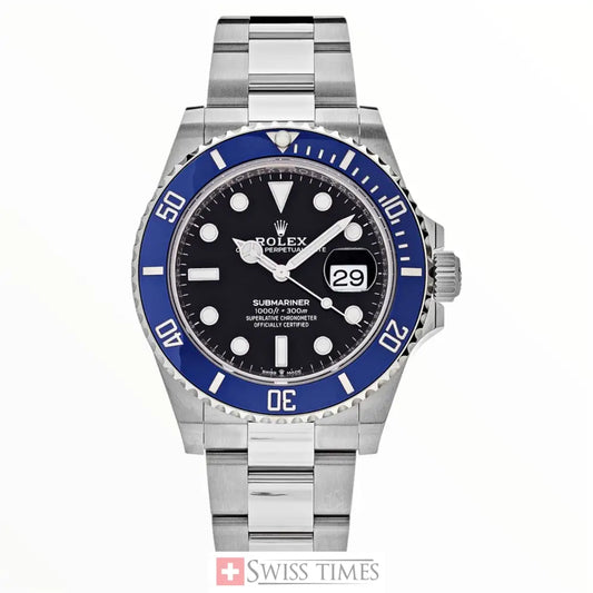 Sub Smurf Black Ceramic Blue Bezel