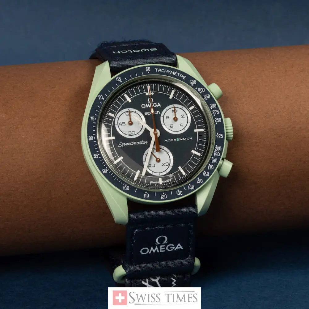Swatch X Omega Bioceramic Moonswatch Mission On Earth