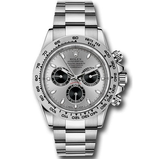 Rolex Daytona Silver Ghost Dial 40mm