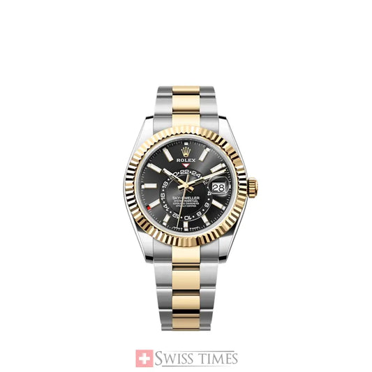 Two Tone Black Dial Oyster