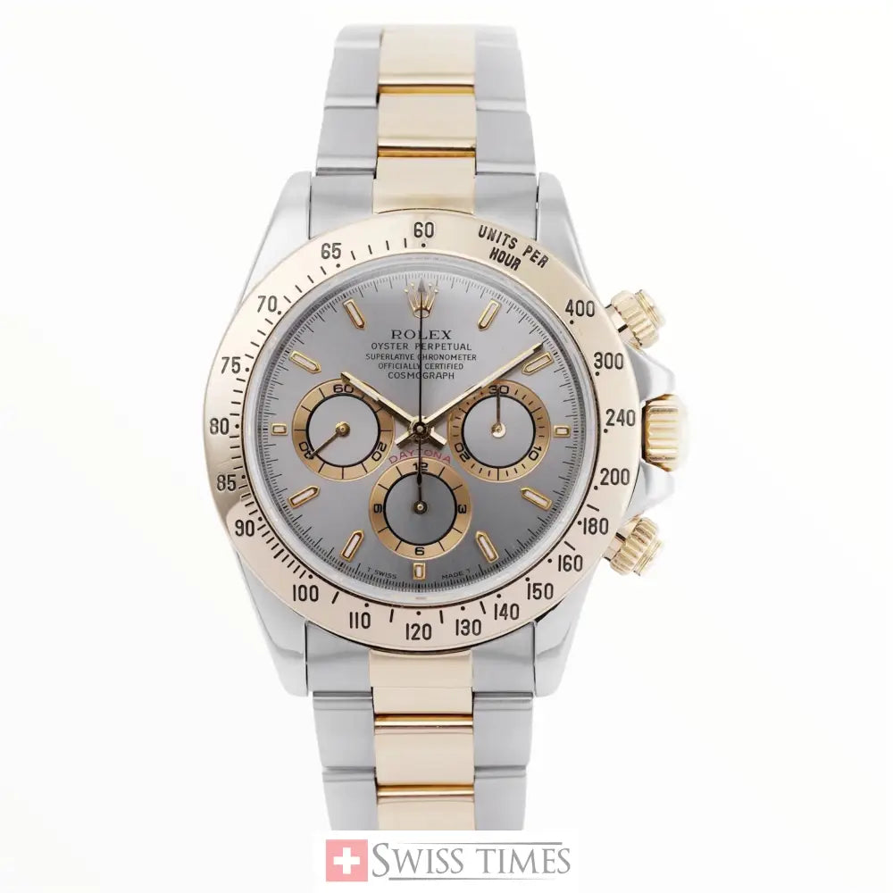Two Tone Silver Dial